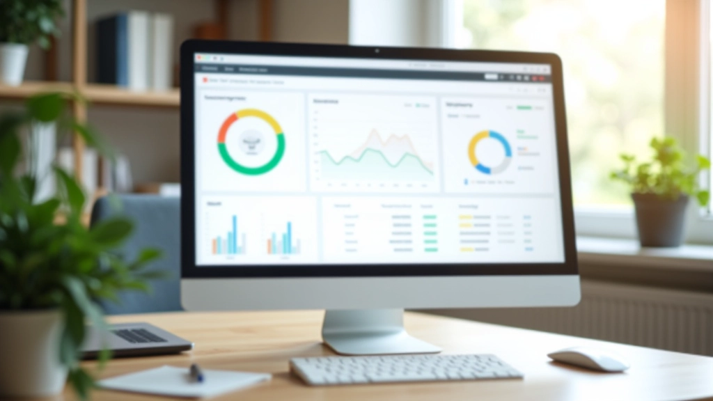 Arvutimonitor kuvab korteriühistu andmepaneeli erinevate korterite temperatuuri ja energia kasutamisega