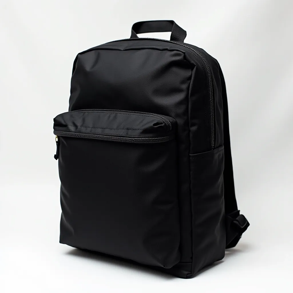 Close-up of compact sling pack showing detailed pocket layout and quality stitching on ballistic nylon material